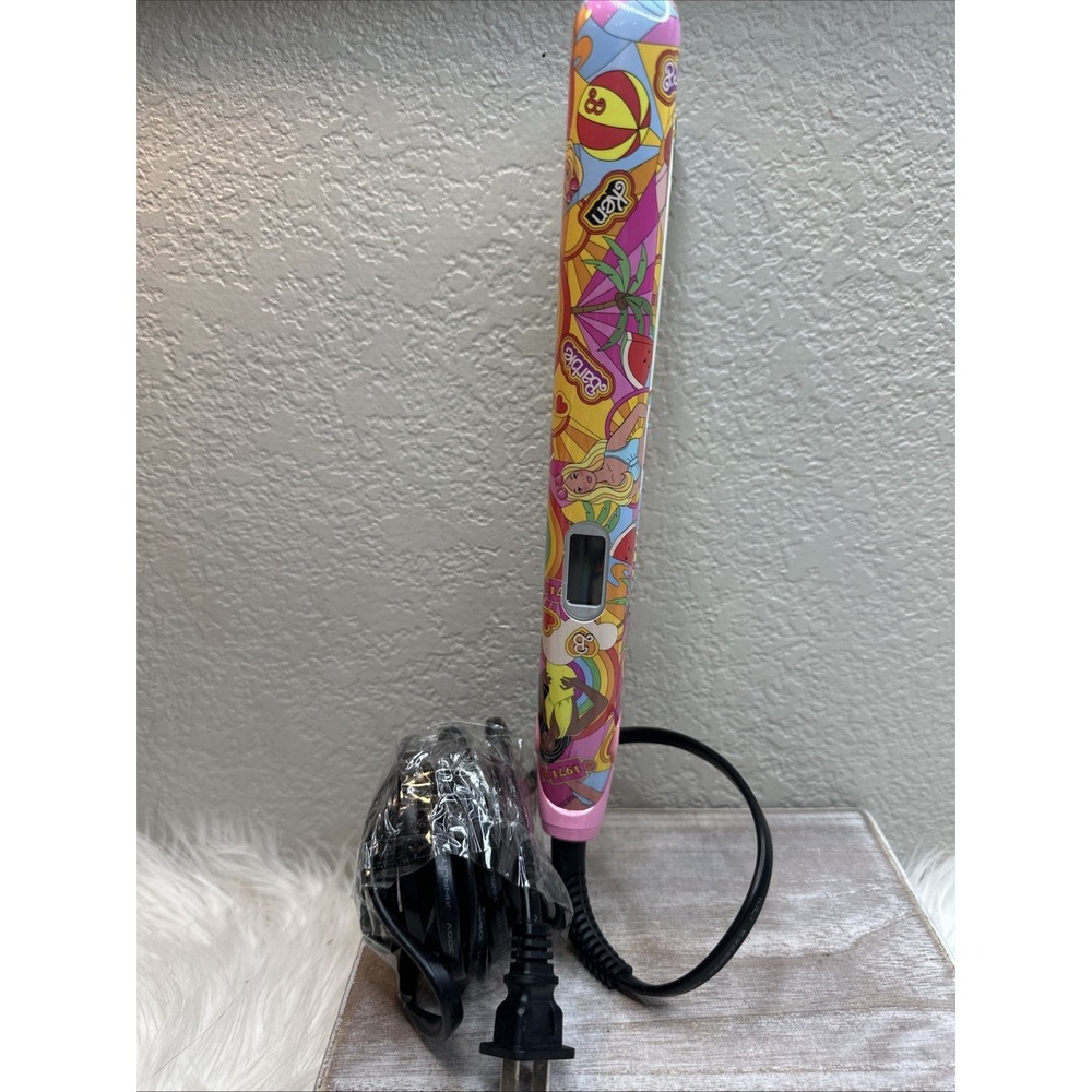 $40 🌙 CHI Malibu Barbie 50th Anniversary Collection Hair Flat Iron Works